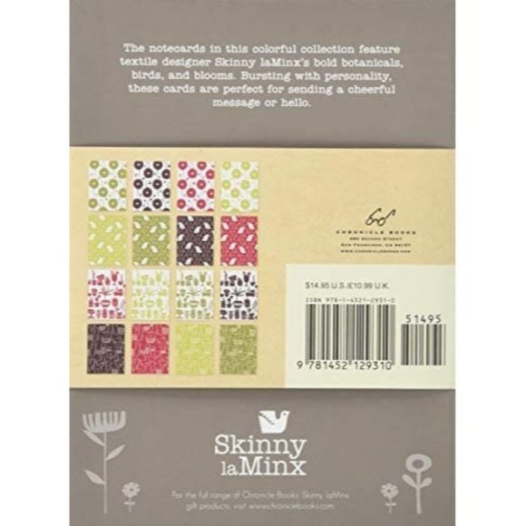 NWT Sunny Days Notecard Set (Skinny LaMinx): 16 Notecards with Envelopes - Picture 2 of 6